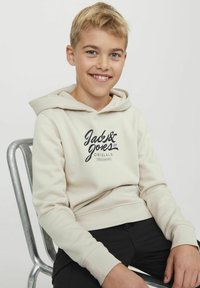 Jack & Jones Junior Felpa con cappuccio - moonbeam