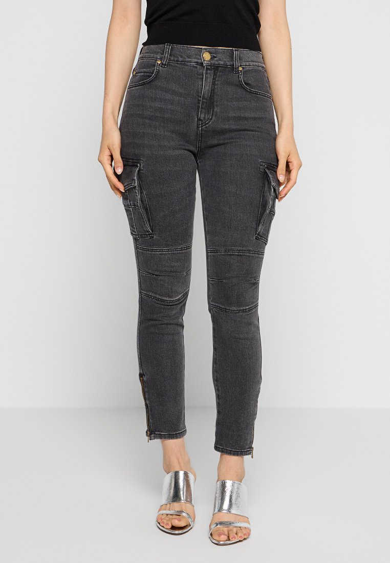 pinko Cargobroek lichtgrijs