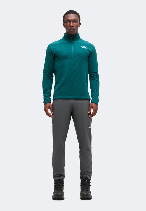 The North Face TEXTURED CAP ROCK 1/4 ZIP - Fleece jumper - pacific teal heather — foto 2