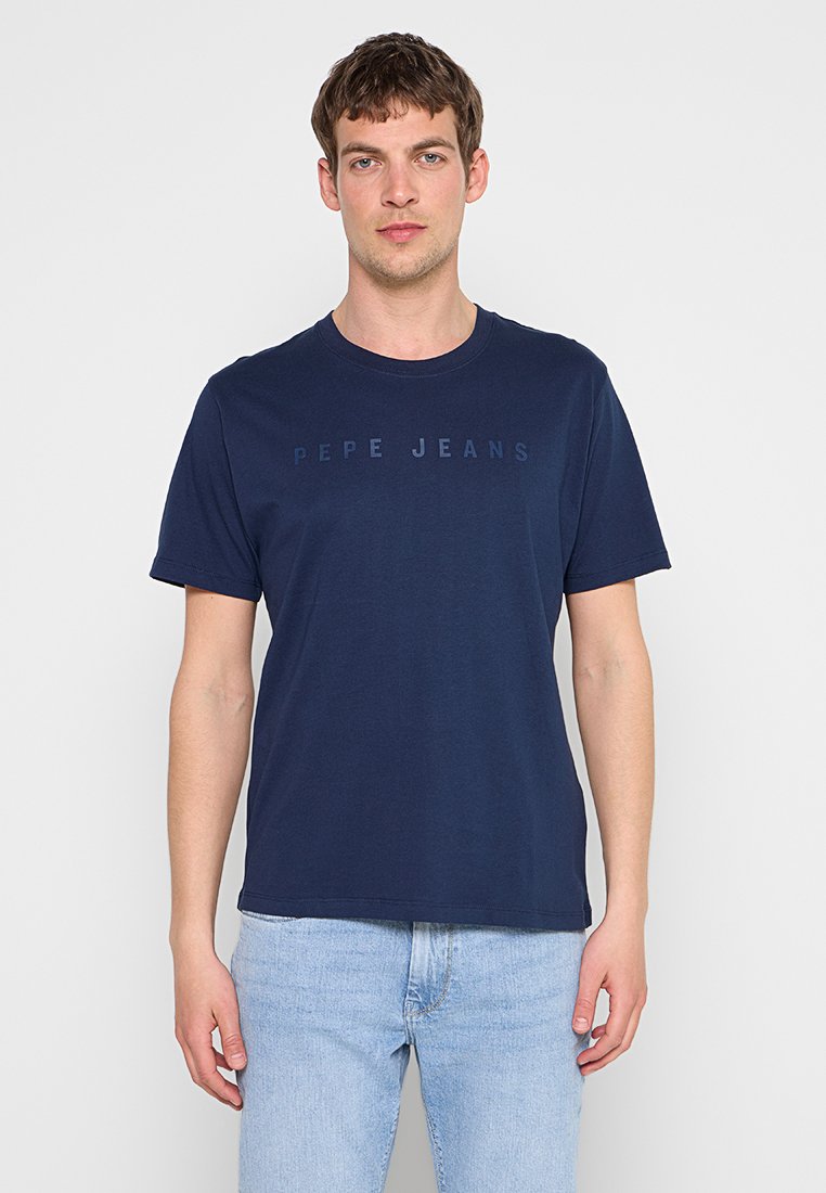 Pepe Jeans T-shirt print blauw