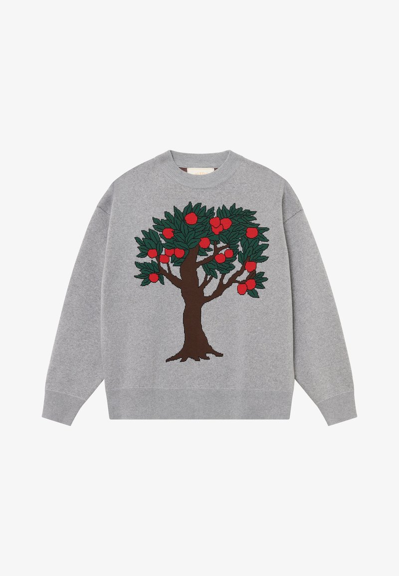 BLKVIS SOURCE UNISEX - Stickad tröja - grey heather
