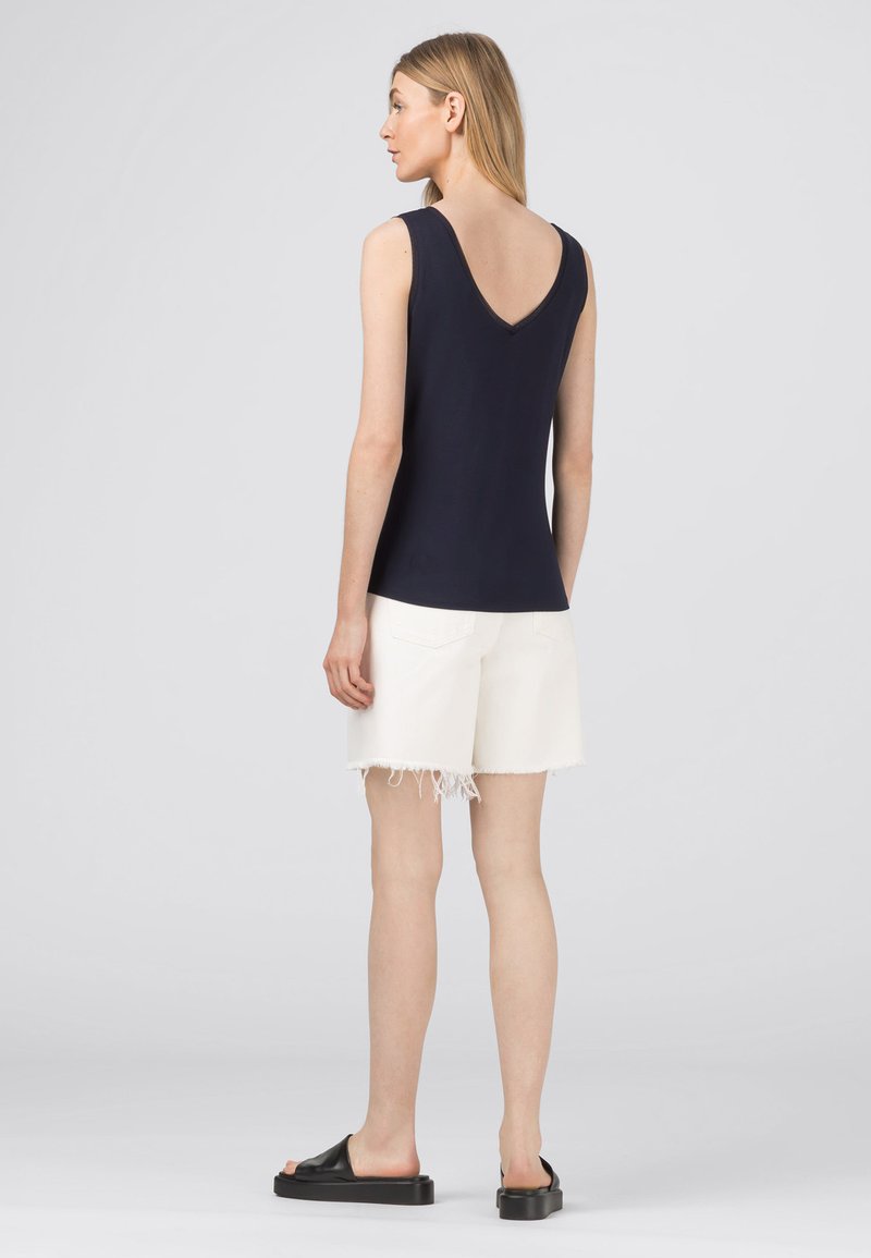 Damen T-Shirts | HALLHUBER MIT MESH BLENDEN Top marine/dunkelblau - BE15578 Damen T-Shirts | HALLHUBER MIT MESH BLENDEN Top marine/dunkelblau - BE15578