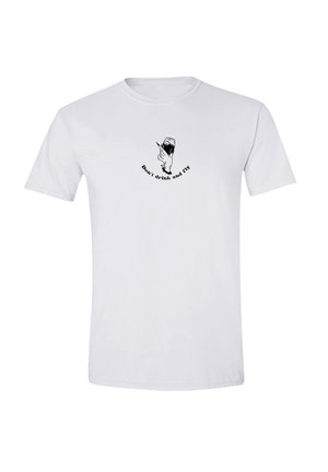 HALLOWEEN DONT DRINK AND FLY - T-Shirt print - weiß
