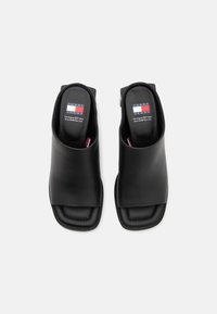 Tommy Jeans MID HEEL - Mules de tacón - black