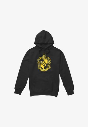 Harry Potter, HARRY POTTER HUFFLEPUFF CREST - Kapuzenpullover - black