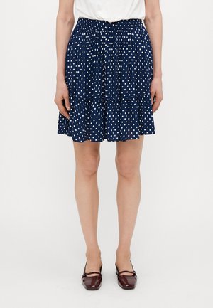 ONLIBIZA LIFE SHORT SKIRT  - A-line skjørt - night sky/white