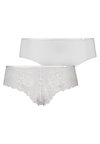 2-PACK ANGIE BRASILIAN - Slip - white