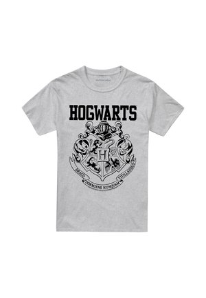 Cotton Soul, HARRY POTTER HOGWARTS ATHLETIC - Print T-shirt - mottled light grey