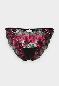 VIVIENNE BRIEF - Slip - fuchsia pink/red/black