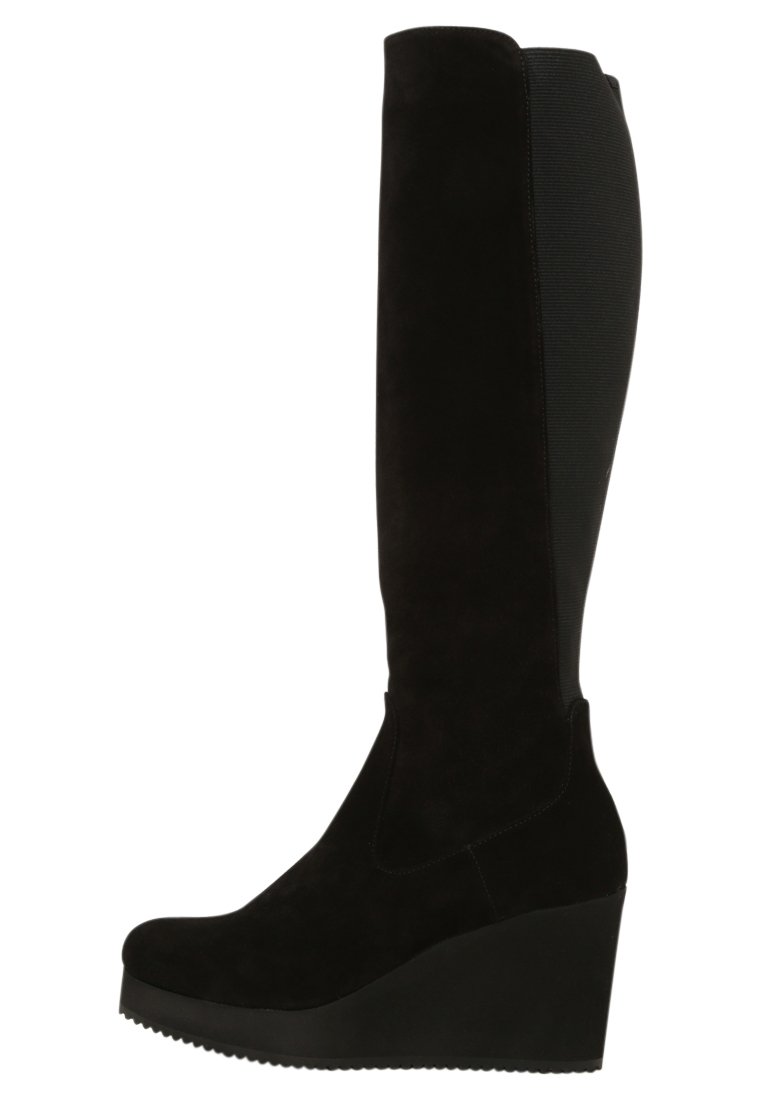 Rick Owens Laarzen met hoge sleehak Paars - Schoenen.nl