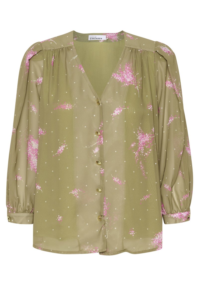 Karen by Simonsen Blouse groen Karen by Simonsen Blouse groen