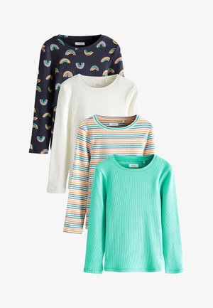 4 PACK - Long sleeved top - rainbow mint
