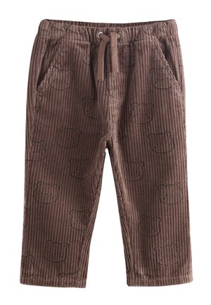Next REGULAR FIT -  PULL ON - Pantalon classique - brown bear print