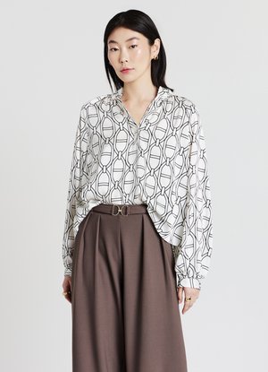 Calliope Bluse - var bianco lana