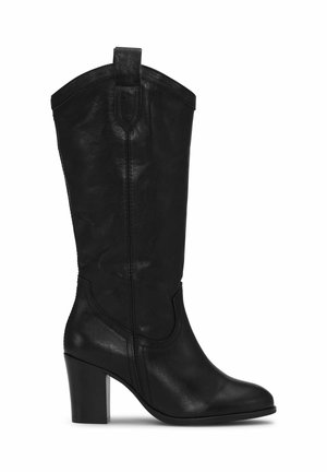 JESSICA HIGH - Cowboy- / Bikerboots - black