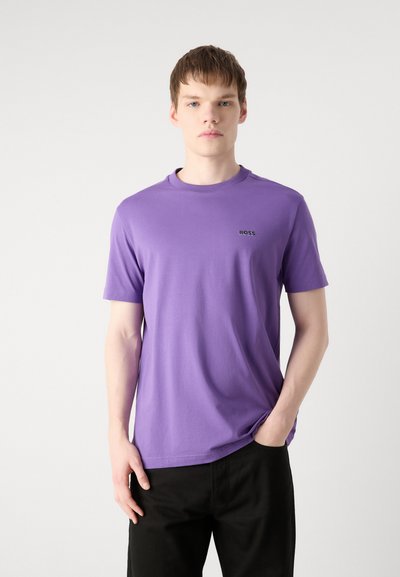 BOSS TEE - T-shirt basique - dark purple
