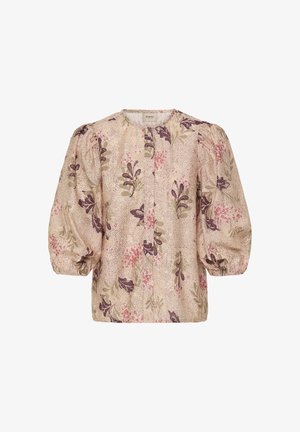 Fransa, FRSERENA SH - Bluse - serena floral pumicestone