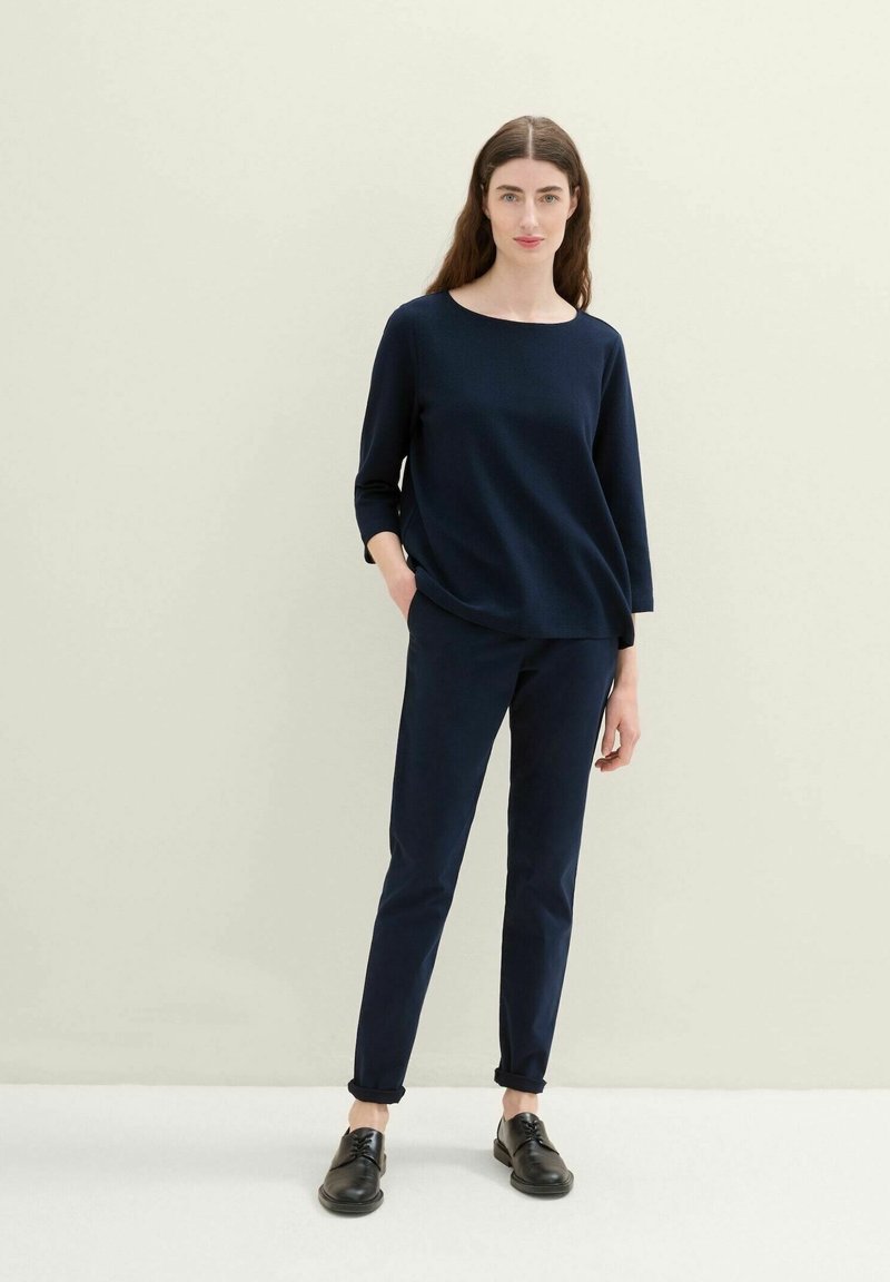 TOM TAILOR Langarmshirt - sky captain blue
