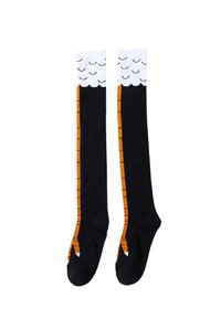 Mr Ukko CHICKEN LEG - Calcetines hasta la rodilla - long black