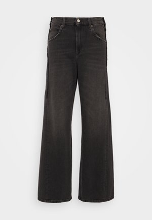 NARJA PANTS - Relaxed fit jeans - dark grey