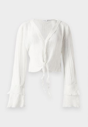 Noisy May, NMSAGA COVER UP - Blouse - snow white