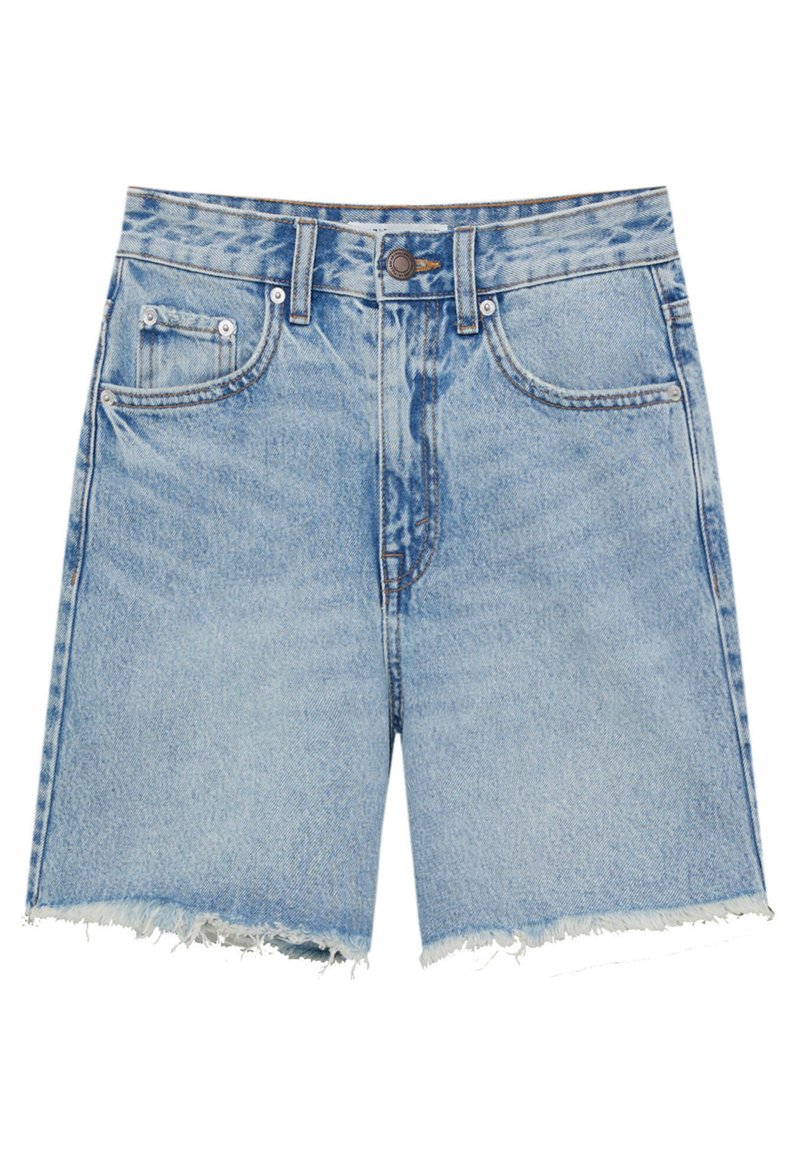 PULL&BEAR Jeansshort lichtblauw denim