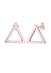 Orecchini quadrato piatto grigio argento BRASS Workshop 24or16