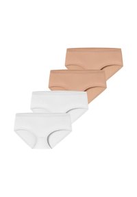 Unausgewählt, weiss/maple