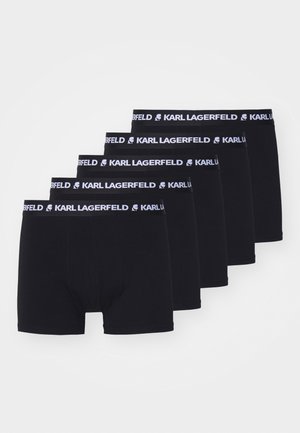 LOGO TRUNK 5 PACK - Boxerbriefs - black