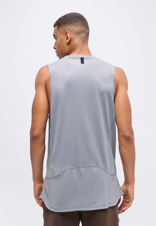 Nike TANK - Top - smoke grey/black — photo 3