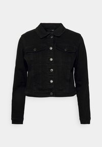 VMLUNA SLIM JACKET MIX  - Denim jacket - black