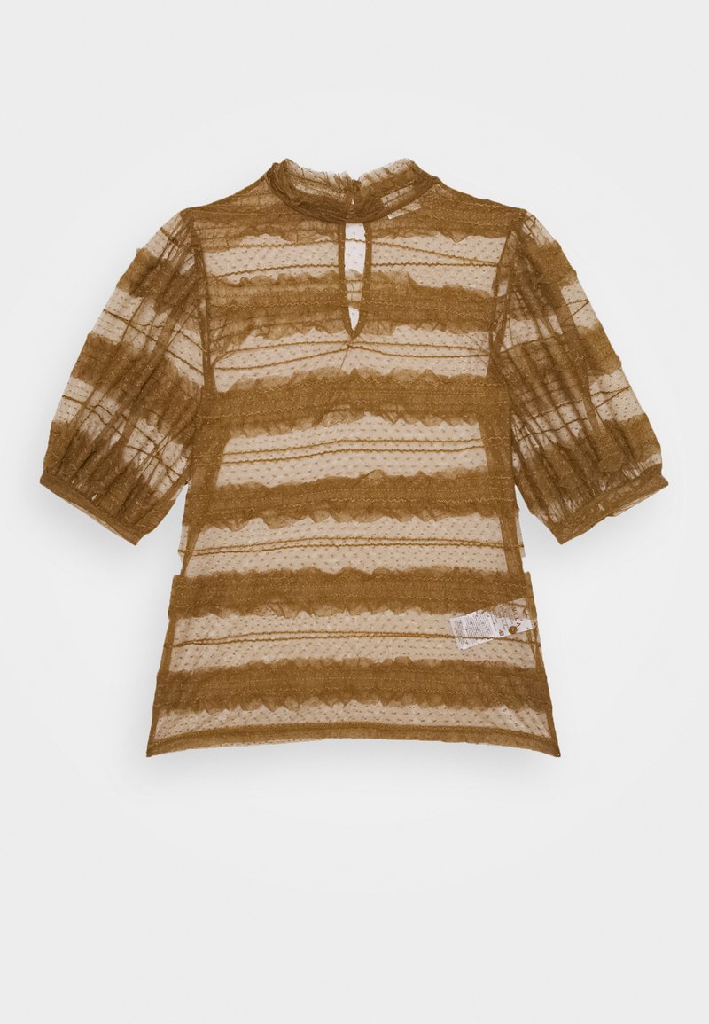 Vila T-shirt print lichtbruin Vila T-shirt print lichtbruin