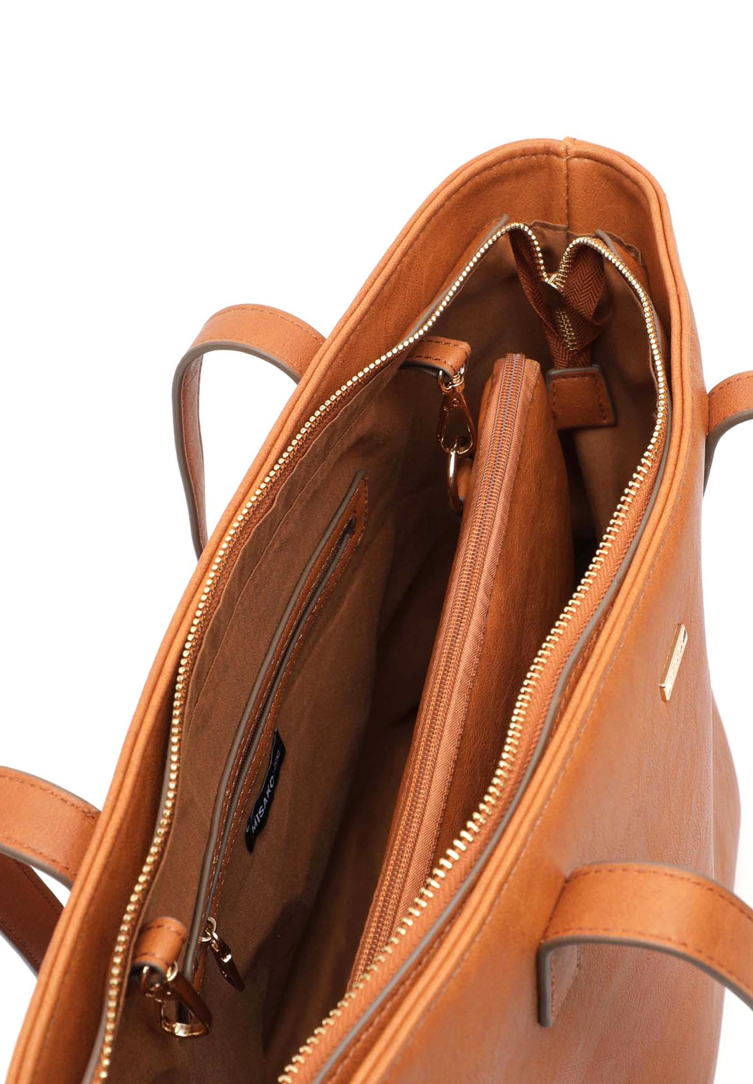 MISAKO DIVERSI - Laptop bag - camel - Zalando