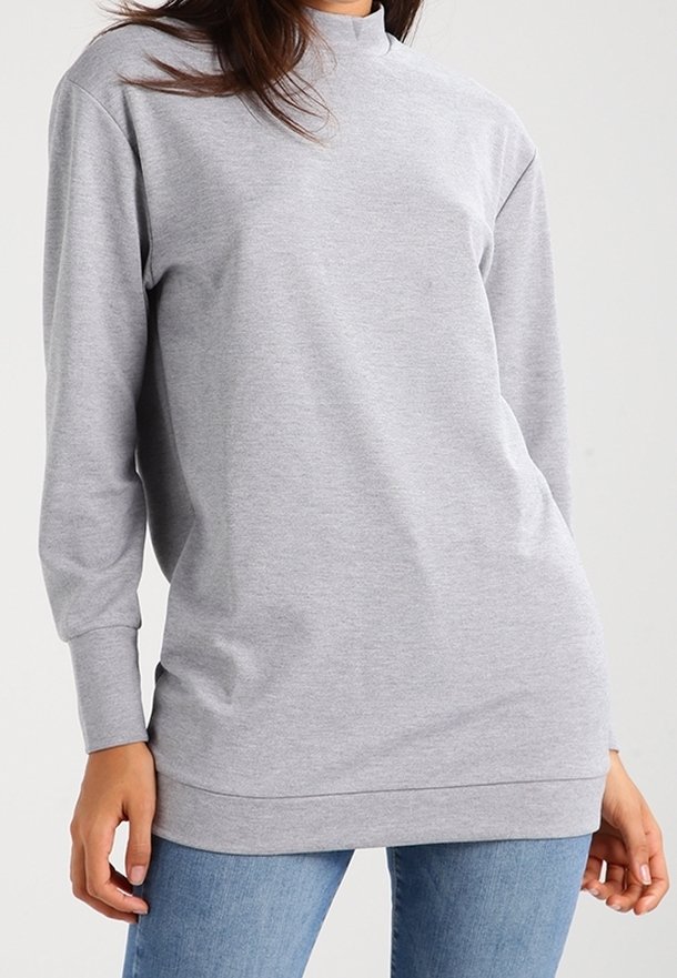 Vero Moda Felpa - mottled grey