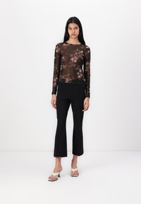 GAP Long sleeved top - black