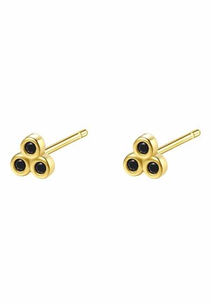 BLACK TRIAD STUD - Ohrringe - goldfarben