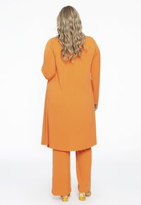 YOEK LONG FIT - Cardigan - orange