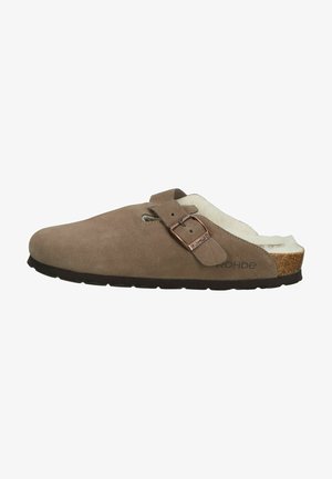 Slippers - cuoio