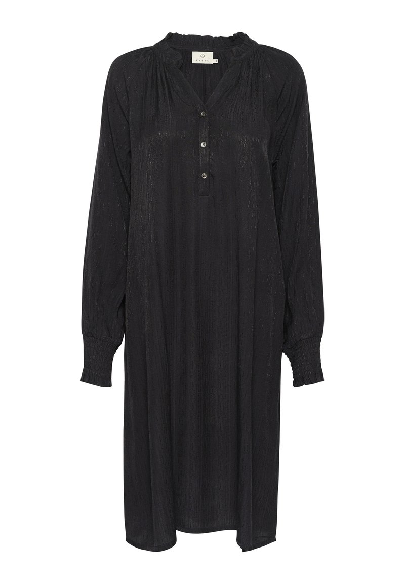Kaffe Blousejurk gemêleerd zwart Kaffe Blousejurk gemêleerd zwart