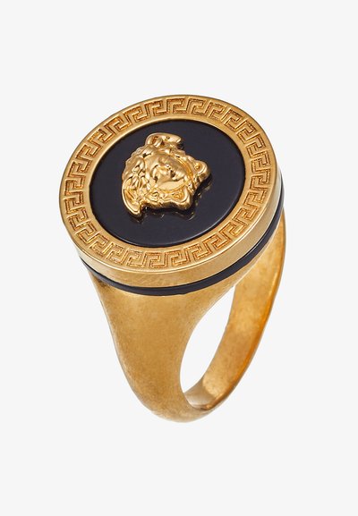Versace UNISEX - Пръстен - nero/color oro tribute