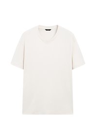 MEDIUM WEIGHT SHORT SLEEVE - T-shirt basique - mottled beige