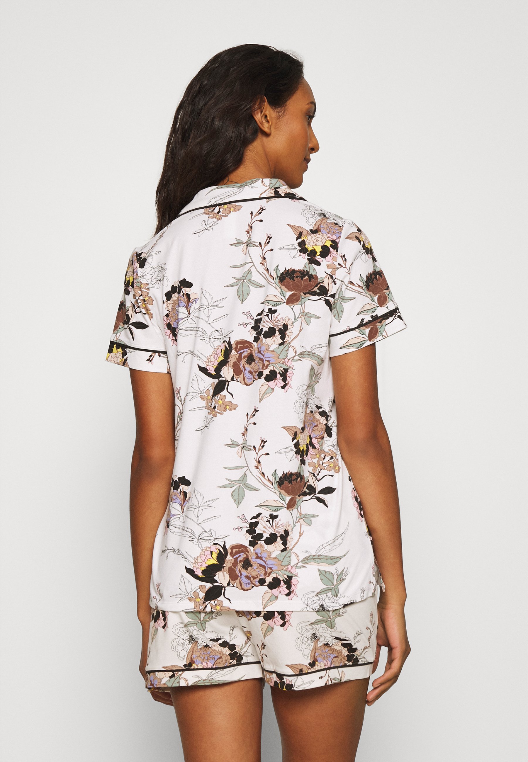 Damen SOFT PRINTED PIPING - Pyjama Damen SOFT PRINTED PIPING - Pyjama