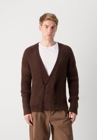 Scotch & Soda HAIRY CARDIGAN - Kardigán - demitasse