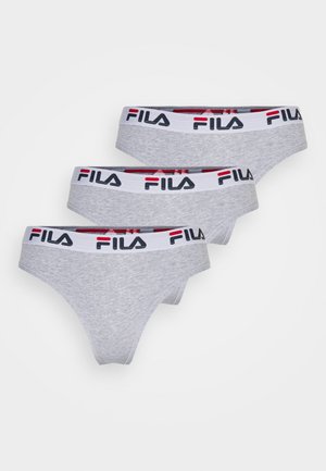 Fila WOMEN BRAZILIAN 3 PACK - Slip - grey