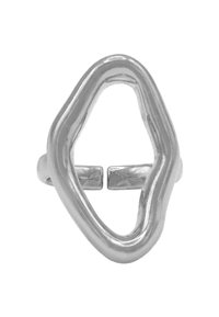 Ring - silberfarben poliert