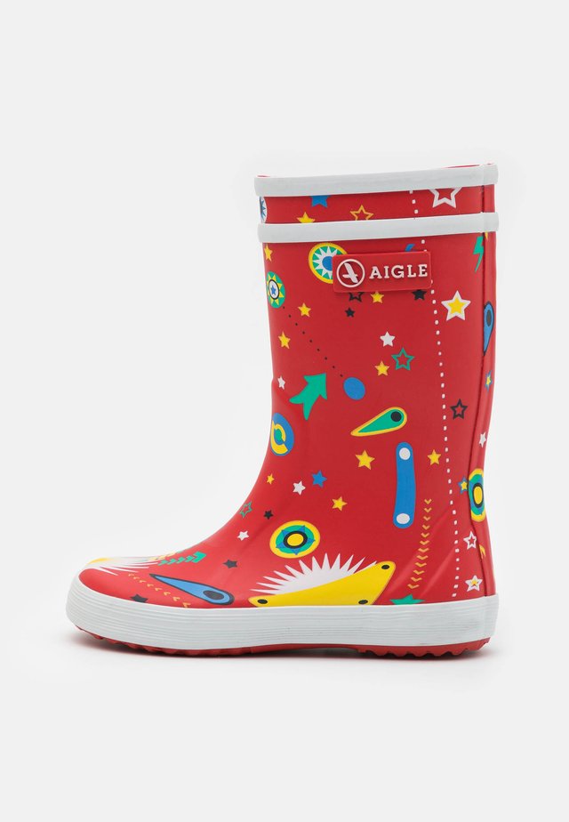 LOLLY POP UNISEX - Bottes en caoutchouc - rouge/flipper