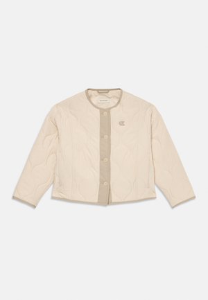 QUILTED JACKET - Jachetă subțire - whitecap gray