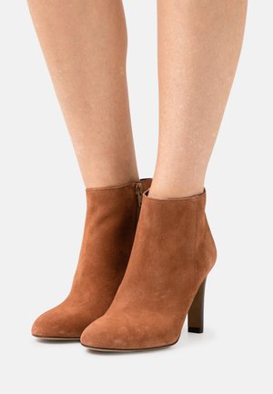 San Marina Bottines à talons hauts - beige