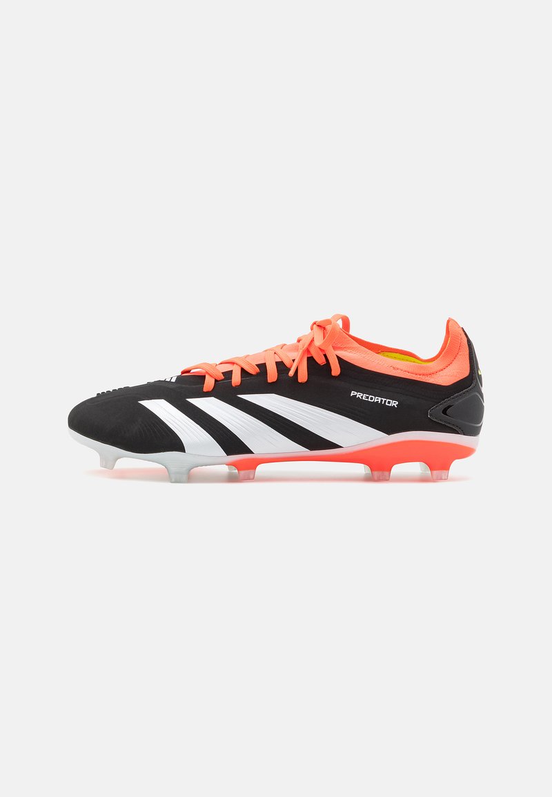 adidas Performance - PREDATOR PRO  - Formēti futbola apavi ar radzēm - core black/footwear white/solar red, Palielināt