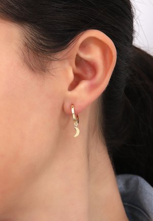 MOON - Earrings - gold